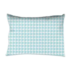 Bacati - Houndstooth Aqua Muslin 3 Pc Toddler Bed Sheet Set 100 Percent Cotton 8 Bacati - Houndstooth Aqua Muslin 3 Pc Toddler Bed Sheet Set 100 Percent Cotton -Children Peripherals GUEST 8cebb014 62f5 4284 a436 24c4ca050b1a