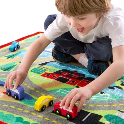 Melissa & Doug Round The Town Road Rug 9 Melissa & Doug Round The Town Road Rug - Image 9