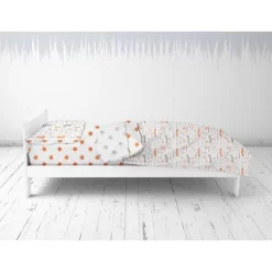 Bacati - Basketball Orange/Gray Muslin 4 Pc Toddler Bedding Set 11 Bacati - Basketball Orange/Gray Muslin 4 Pc Toddler Bedding Set -Children Peripherals GUEST 904f957c 2e8c 43a0 82be a194ebef6303