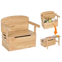 Costway 3-in-1 Kids Convertible Storage Bench Wood Activity Table And Chair Set 21 Costway 3-in-1 Kids Convertible Storage Bench Wood Activity Table And Chair Set -Children Peripherals GUEST 911754d2 badc 4442 bd89 66735d73d522
