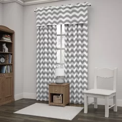 Wavy Chevron Room Darkening Curtain Panel - Eclipse My Scene -Children Peripherals GUEST 95d8ab86 75e6 4a5f 97e6 a386736a368b