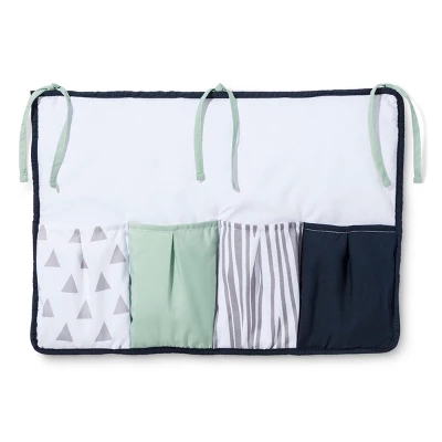 Sweet Jojo Designs Crib Bedding Set - Navy & Mint Woodsy - 11pc 5 Sweet Jojo Designs Crib Bedding Set - Navy & Mint Woodsy - 11pc - Image 5