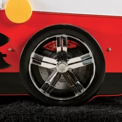 Twin Kamphora Fire Truck Engine Youth Bed - Red - MiBasics -Children Peripherals GUEST 98210965 3069 4336 9711 6d8f14c74283