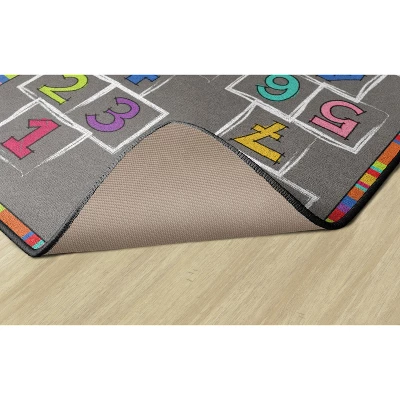 Flagship Carpets Hopscotch Rainbow Numbers Children's Area Rug, 3' X 5' 3 Flagship Carpets Hopscotch Rainbow Numbers Children's Area Rug, 3' X 5' - Image 3