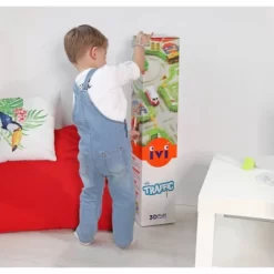 52.5"x71" Traffic Green 3D Play Rug - IVI -Children Peripherals GUEST 9b3c84b7 b582 4978 ab40 c71acec89385