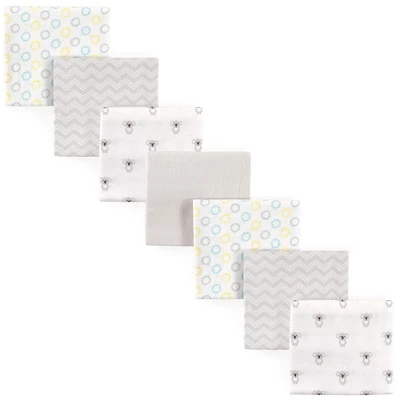 Luvable Friends Baby Cotton Flannel Receiving Blankets, Koala 7-Pack, One Size 1 Luvable Friends Baby Cotton Flannel Receiving Blankets, Koala 7-Pack, One Size