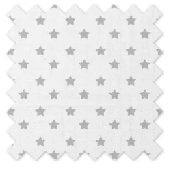 Bacati - Star Gray Ikat Muslin 4pc Toddler Bedding Set -Children Peripherals GUEST 9db05c44 c5cd 482c 863c f806a93da9af
