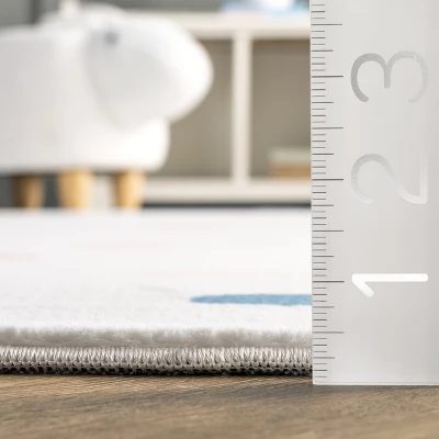 NuLOOM Calla Kids Polka Dot Nursery Or Playroom Area Rug 2 NuLOOM Calla Kids Polka Dot Nursery Or Playroom Area Rug - Image 2