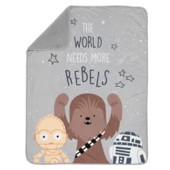 Lambs & Ivy Star Wars Rebels Baby Blanket - Gray 7 Lambs & Ivy Star Wars Rebels Baby Blanket - Gray -Children Peripherals GUEST 9e806658 7c71 4392 afb1 06d7589e52be