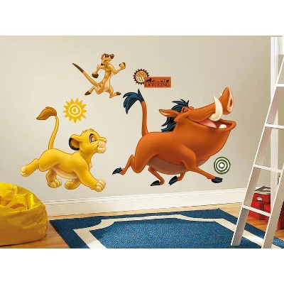 Roommates The Lion King Peel And Stick Giant Wall Decal 2 Roommates The Lion King Peel And Stick Giant Wall Decal - Image 2