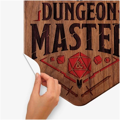 Dungeons And Dragons Master Giant Peel And Stick Wall Decal With Alphabet Black/Red/White - RoomMates 5 Dungeons And Dragons Master Giant Peel And Stick Wall Decal With Alphabet Black/Red/White - RoomMates - Image 5