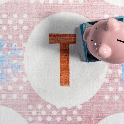 NuLOOM Essi Alphabet Machine Washable Kids Area Rug 5 NuLOOM Essi Alphabet Machine Washable Kids Area Rug - Image 5