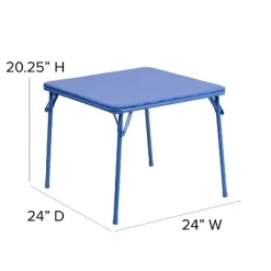 Emma And Oliver Kids Folding Game And Activity Table - Toddler Table For Daycare Center -Children Peripherals GUEST b2a3992a 353e 4449 94d2 8ea7cce6400c