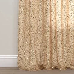 52"x84" Ballgown Glam Sparkle Sequins Window Curtain Panel - Lush Décor 9 52"x84" Ballgown Glam Sparkle Sequins Window Curtain Panel - Lush Décor -Children Peripherals GUEST b3eaa5dc 670f 410e 8c48 b86003169015