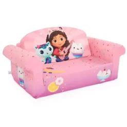 Marshmallow Furniture Disney's 2 In 1 Flip Open Compressed Foam Sofa And Sleeper Bed With Washable Cover -Children Peripherals GUEST b4b90dd4 7bf6 4b03 96ea f0b300812f01