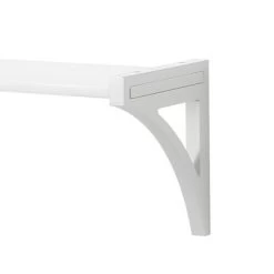 36" Topsy Turvey 2 In 1 Kids' Shelf With Brackets For Underneath Or Facing Upward White - InPlace -Children Peripherals GUEST ba6c7036 9b68 49fd 91b6 8f0c0e174954