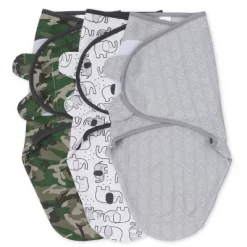 The Peanutshell Camo Elephant Swaddle Wrap For Newborn, Infant - 3-Pack 13 The Peanutshell Camo Elephant Swaddle Wrap For Newborn, Infant - 3-Pack -Children Peripherals GUEST bad68783 d313 4249 8d8c eebf9daea07d