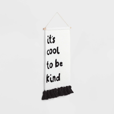 It's Cool To Be Kind Hanging Kids' Knit Banner - Pillowfort™ 2 It's Cool To Be Kind Hanging Kids' Knit Banner - Pillowfort™ - Image 2