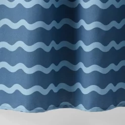 Wave Kids' Shower Curtain Blue - Pillowfort™ -Children Peripherals GUEST bde5ceea c9bb 4a40 b098 374a7731acdf