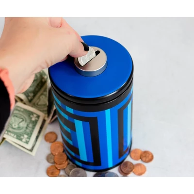 Toynk Mega Man Classic Energy Tank Coin Bank Storage Tin | Toynk Exclusive 2 Toynk Mega Man Classic Energy Tank Coin Bank Storage Tin | Toynk Exclusive - Image 2