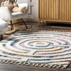 NuLOOM Ava Colorful Maze Kids Tassel Area Rug 16 NuLOOM Ava Colorful Maze Kids Tassel Area Rug -Children Peripherals GUEST c5034484 abe4 467e 97ac e7a949389cf6