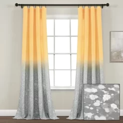 52"x84" Set Of 2 Glitter Ombre Metallic Print Window Curtain Panels - Lush Décor 15 52"x84" Set Of 2 Glitter Ombre Metallic Print Window Curtain Panels - Lush Décor -Children Peripherals GUEST c6b9d338 3677 4ad0 a033 a74bd7d61740