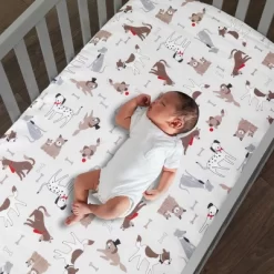 Lambs & Ivy Bow Wow Gray/Tan Dog/Puppy Nursery 3-Piece Baby Crib Bedding Set 9 Lambs & Ivy Bow Wow Gray/Tan Dog/Puppy Nursery 3-Piece Baby Crib Bedding Set -Children Peripherals GUEST cc0547f6 d3e8 4415 8e54 bfdbd94c8487