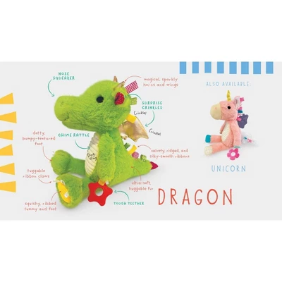 Make Believe Ideas Sensory Snuggables Plush Stuffed Animal - Dragon 4 Make Believe Ideas Sensory Snuggables Plush Stuffed Animal - Dragon - Image 4