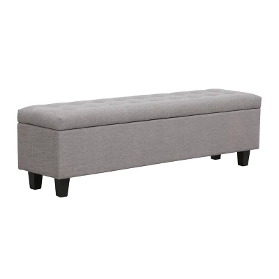 Ben Tufted Storage Ottoman - Abbyson Living 8 Ben Tufted Storage Ottoman - Abbyson Living - Image 8