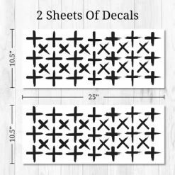 Black Watercolor Swiss Crosses Wall Decor - Decalcomania -Children Peripherals GUEST d15b3d71 3c69 41b4 9831 4bec49dd6890