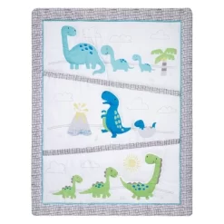 Sammy And Lou Dinosaur Pals Crib Bedding Set - 4pc 11 Sammy And Lou Dinosaur Pals Crib Bedding Set - 4pc -Children Peripherals GUEST d23d62b2 121a 4b15 a292 269e37f82c5d