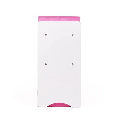 Kids' Toy Storage Organizer With 9 Collapsible Fabric Storage Bins White/pink - Humble Crew 3 Kids' Toy Storage Organizer With 9 Collapsible Fabric Storage Bins White/pink - Humble Crew - Image 3
