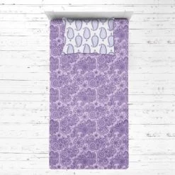 Bacati - Isabella Paisley Aqua Lilac Purple 3 Pc Toddler Bedding Sheet Set 8 Bacati - Isabella Paisley Aqua Lilac Purple 3 Pc Toddler Bedding Sheet Set -Children Peripherals GUEST d2b40ad3 0484 46ec ab9f db2eb8a33919