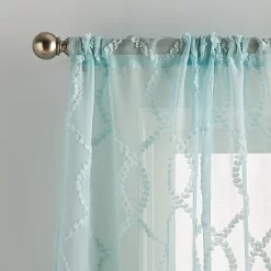2pk Audrey Poletop Sheer Curtain Panels - Dream Factory -Children Peripherals GUEST d3a7bb43 13fa 4253 965b a75a355d4a5f