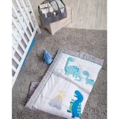 Sammy And Lou Dinosaur Pals Crib Bedding Set - 4pc 12 Sammy And Lou Dinosaur Pals Crib Bedding Set - 4pc -Children Peripherals GUEST d3fe1985 e282 4c40 9183 64d1f9980644