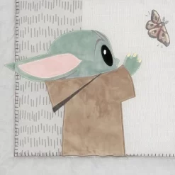 Lambs & Ivy Star Wars The Child Baby Yoda Nursery 3-Piece Baby Crib Bedding Set -Children Peripherals GUEST d5dbe322 a72f 42cc 8eab a01dd7f2658d