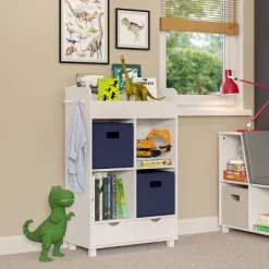 Kids' Book Nook Cubby Storage Cabinet With Bookrack - RiverRidge Home -Children Peripherals GUEST d6c08044 2af8 4bdb a0a0 869ad6982783