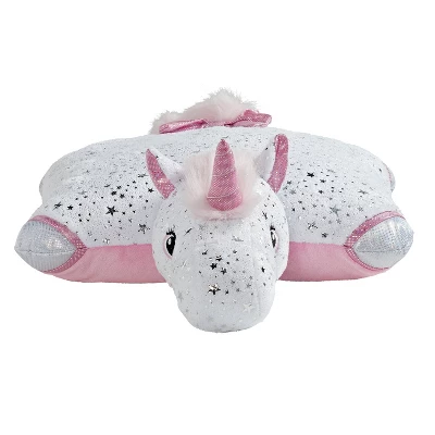 Glittery White Unicorn Plush - Pillow Pets 1 Glittery White Unicorn Plush - Pillow Pets