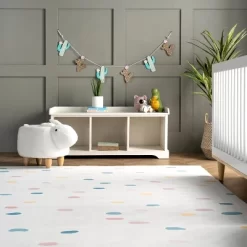 NuLOOM Calla Kids Polka Dot Nursery Or Playroom Area Rug 15 NuLOOM Calla Kids Polka Dot Nursery Or Playroom Area Rug -Children Peripherals GUEST da664ef1 42f1 429c 9737 afd27a591019