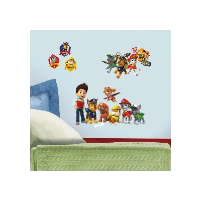 Paw Patrol Peel And Stick Wall Decal - RoomMates 1 Paw Patrol Peel And Stick Wall Decal - RoomMates