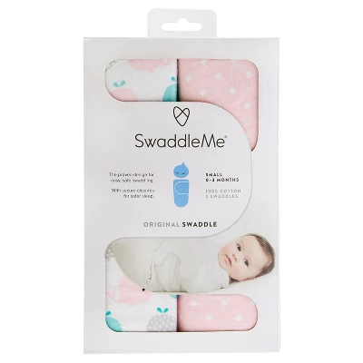 SwaddleMe Original Swaddle Wrap Newborn S/M - 2pk 1 SwaddleMe Original Swaddle Wrap Newborn S/M - 2pk
