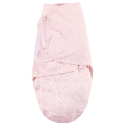 Hudson Baby Infant Girl Quilted Cotton Swaddle Wrap 3pk, Pink Safari, 0-3 Months 3 Hudson Baby Infant Girl Quilted Cotton Swaddle Wrap 3pk, Pink Safari, 0-3 Months - Image 3