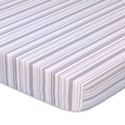 The Peanutshell Fitted Playard Sheets - Gray Elephant Walk - 2pk 1 The Peanutshell Fitted Playard Sheets - Gray Elephant Walk - 2pk