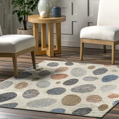 Libby Colorful Pebbles Kids Area Rug 8 Libby Colorful Pebbles Kids Area Rug - Image 8