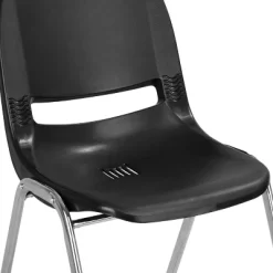Emma And Oliver Ergonomic Shell Stack Chair - 16" Seat Daycare Home School -Children Peripherals GUEST e6446713 bf57 4ce5 a958 6778ff1250da