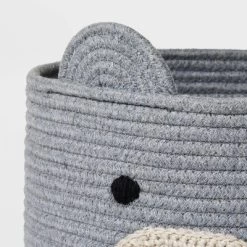 Coiled Rope Storage Bin Large Bear - Cloud Island™ 3 Coiled Rope Storage Bin Large Bear - Cloud Island™ -Children Peripherals GUEST e86c575c cd93 4a1b bc07 c161eb28c454