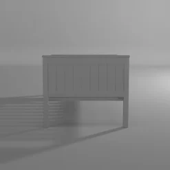 Twin Harmony Wood Platform Bed Dove Gray - Alaterre Furniture -Children Peripherals GUEST e91d4e4e c6a0 4ceb 9963 95d1fd696cbc