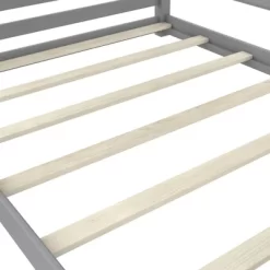 Full Over Full Alaina Floor Wood Bunk Bed - Room & Joy -Children Peripherals GUEST e9e8ac8d 25e6 44e3 bdf5 f9c16ecd340d