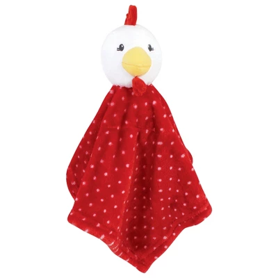 Hudson Baby Unisex Baby Plush Blanket With Security Blanket, Chicken, One Size 2 Hudson Baby Unisex Baby Plush Blanket With Security Blanket, Chicken, One Size - Image 2