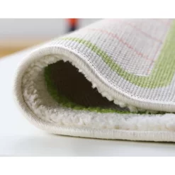52.5"x71" Traffic Green 3D Play Rug - IVI -Children Peripherals GUEST ed14c7d9 7b3f 408e a20f 6f3d5307ddb1
